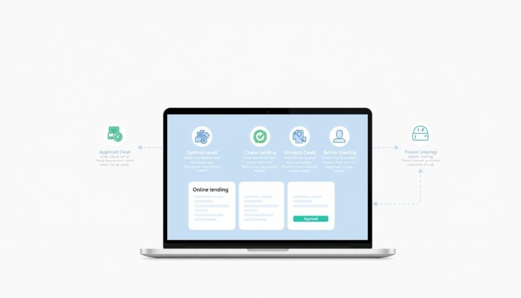 Online lending process