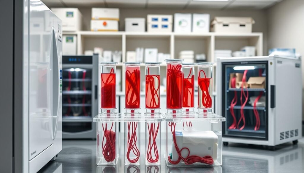 cord blood storage techniques