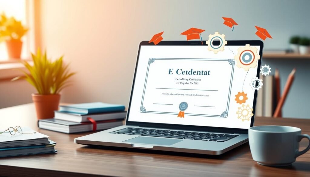 e-learning credentials