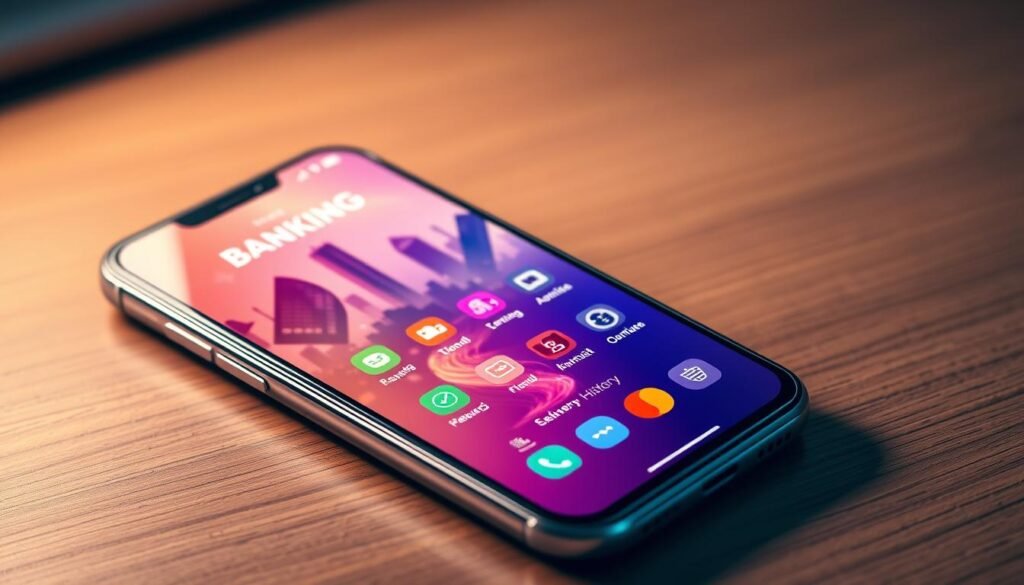 mobile banking app