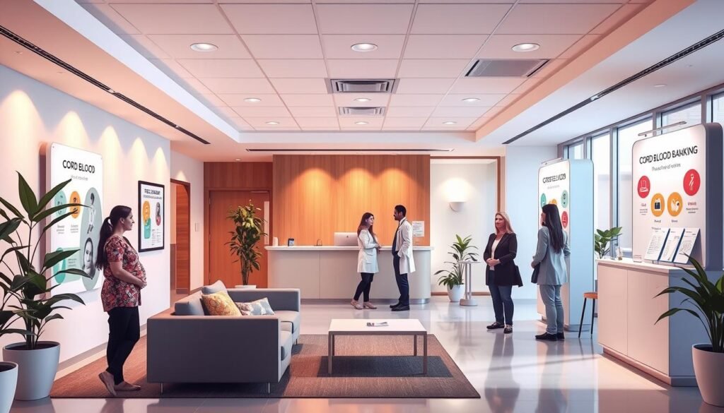 public cord blood bank selection