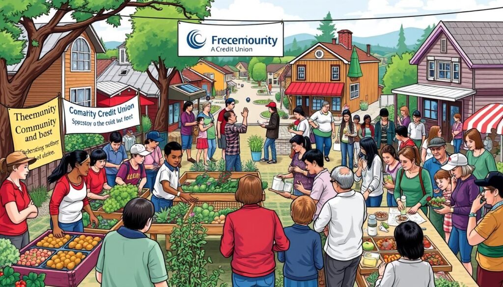 regional credit unions community involvement