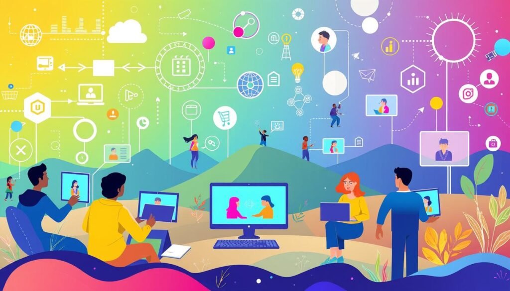 web-based learning impact