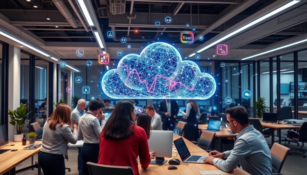 implementing cloud communication